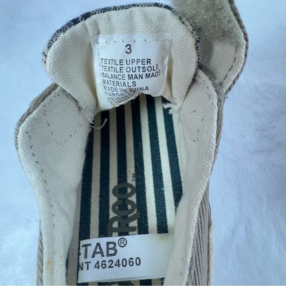 Circo Tan Blue Gray Plaid Preppy Loafers Boat Baby Shoes